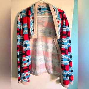 Man Xi Shang Aztec Southwest Sweater Size Small
